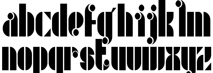 Metric Regular Font LOWERCASE