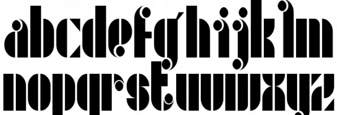 Metric Regular Font LOWERCASE