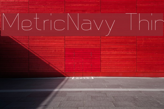 MetricNavy Thin Example 3