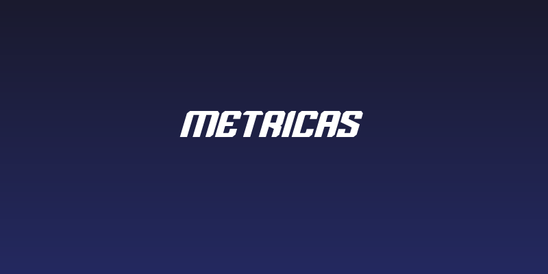 Metricas Social Header