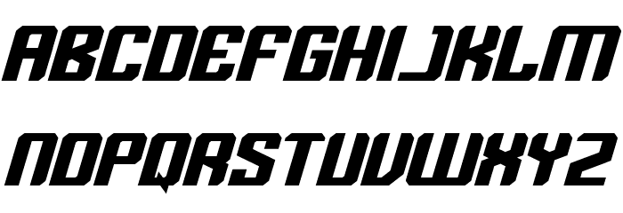 Metricas Font LOWERCASE