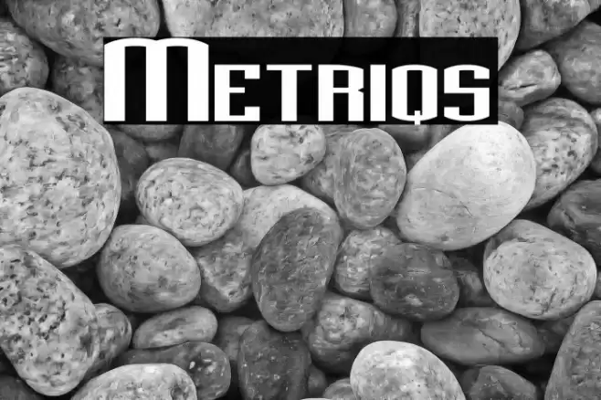 Metriqs Font examples
