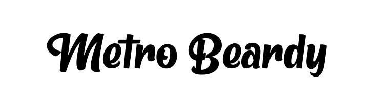 Metro Beardy  免费字体下载