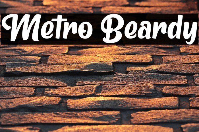 Metro Beardy Example 3