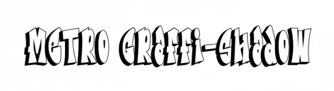 Metro Graffi-Shadow خط