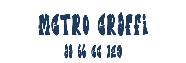 Metro Graffi Font Preview