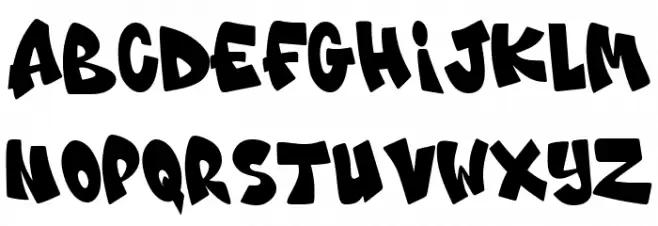 Metro Marks फ़ॉन्ट अपरकेस