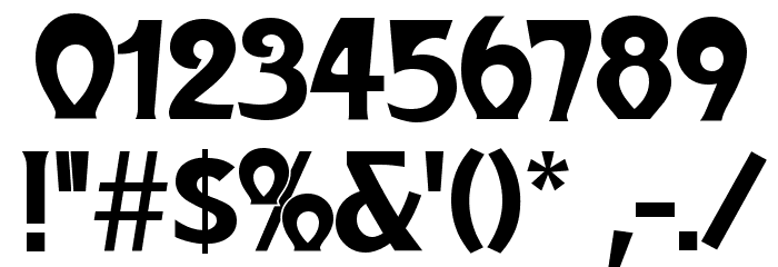 Metro Nouveau Font OTHER CHARS