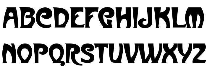 Metro Nouveau Font LOWERCASE
