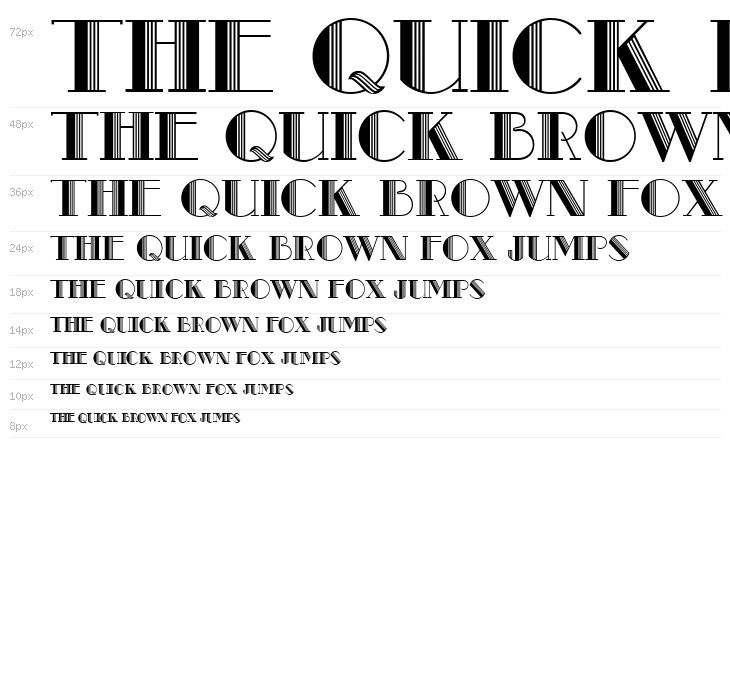 Metro-Retro C Waterfall