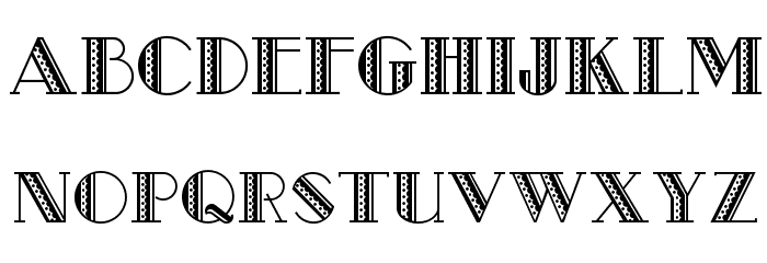 Metro Retro NF フォント 小文字