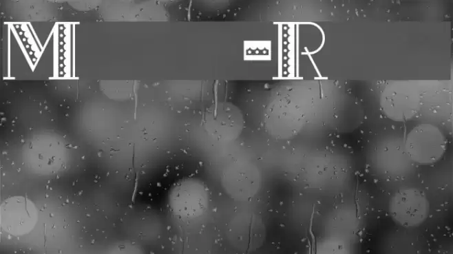 Metro-Retro Font examples