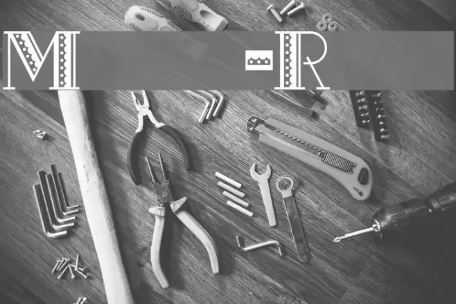 Metro-Retro Font examples