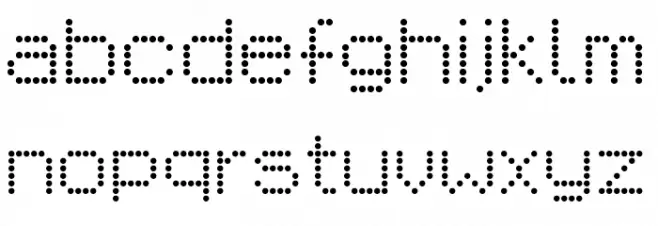 Metro Time Sign Regular Шрифта строчной