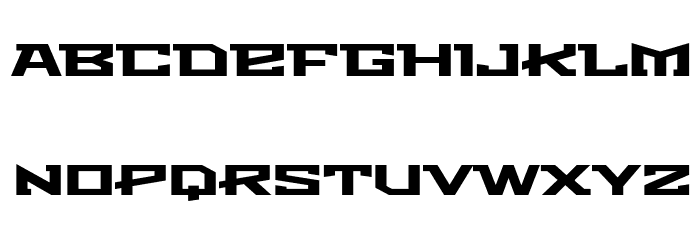 Metro Font LOWERCASE