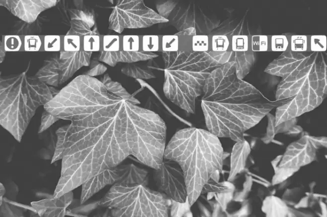 MetroFont Regular Font examples