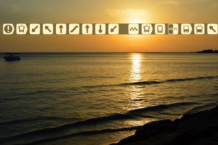 MetroFont Regular Example 3