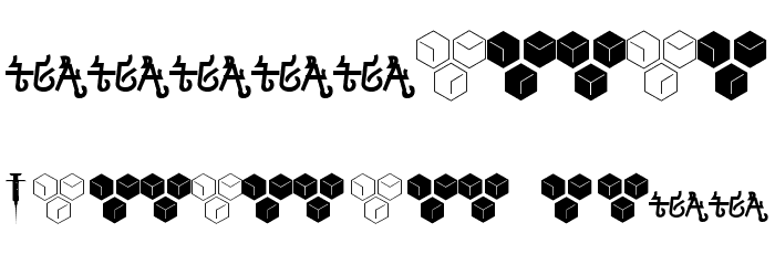 MetroPass Font OTHER CHARS