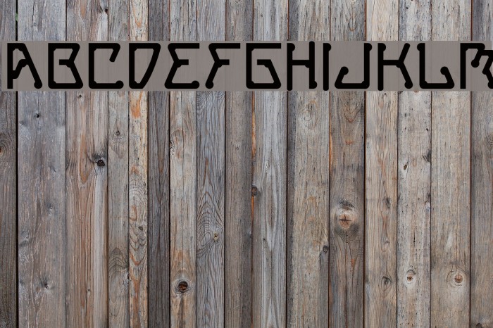 MetroPass Font examples