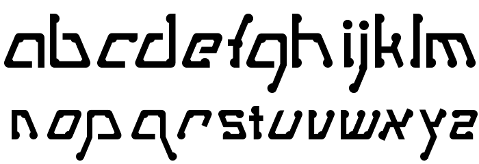 MetroPass Font LOWERCASE