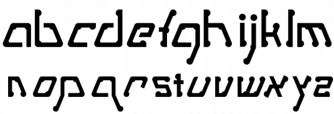 MetroPass Font Litere mici