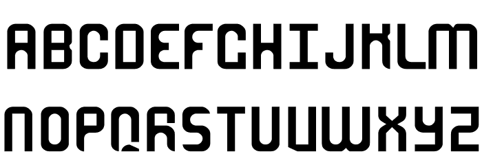 MetroSkies-Regular Font LOWERCASE