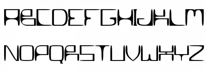 MetroSlum Schriftart Groß