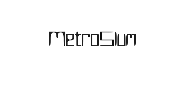 MetroSlum Logo