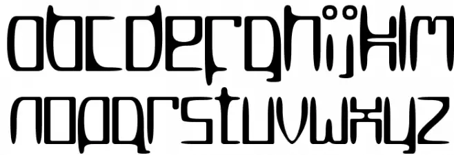 MetroSlum Caratteri MINUSCOLO