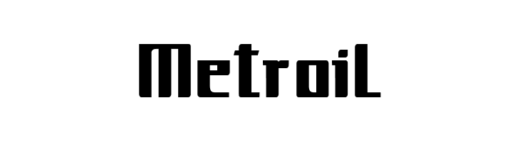 MetroiL  font caratteri gratis