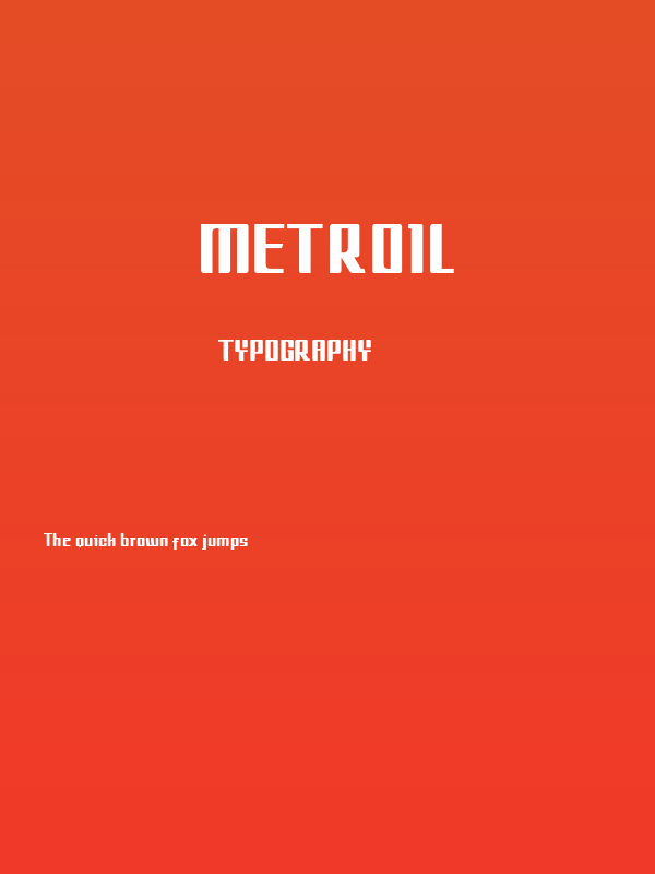 MetroiL Poster