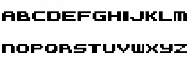 Metroid Fusion Regular Шрифта ВЕРХНИЙ