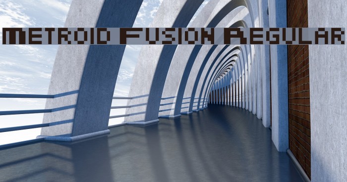 Metroid Fusion Regular Font examples