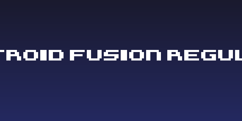 Metroid Fusion Regular Social Header