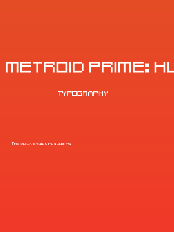 Metroid Prime: Hunters TTF Poster