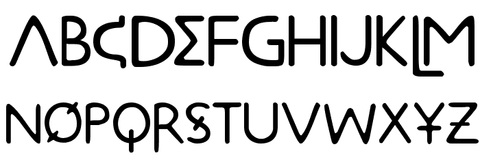 Metrolox Font LOWERCASE