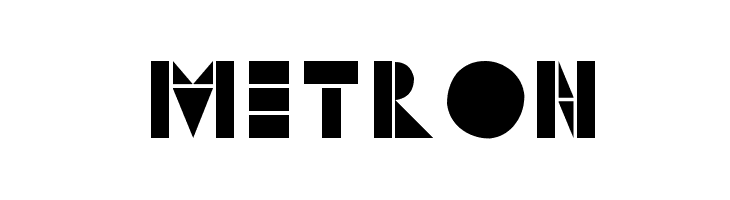 Metron  免费字体下载