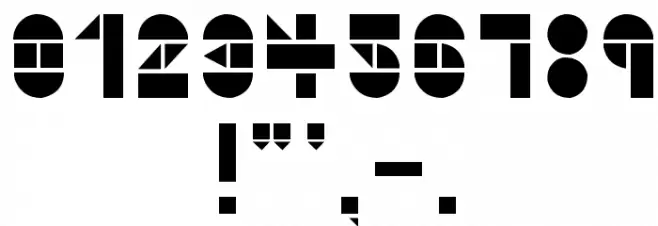 Metron Font OTHER CHARS