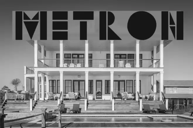 Metron Font examples