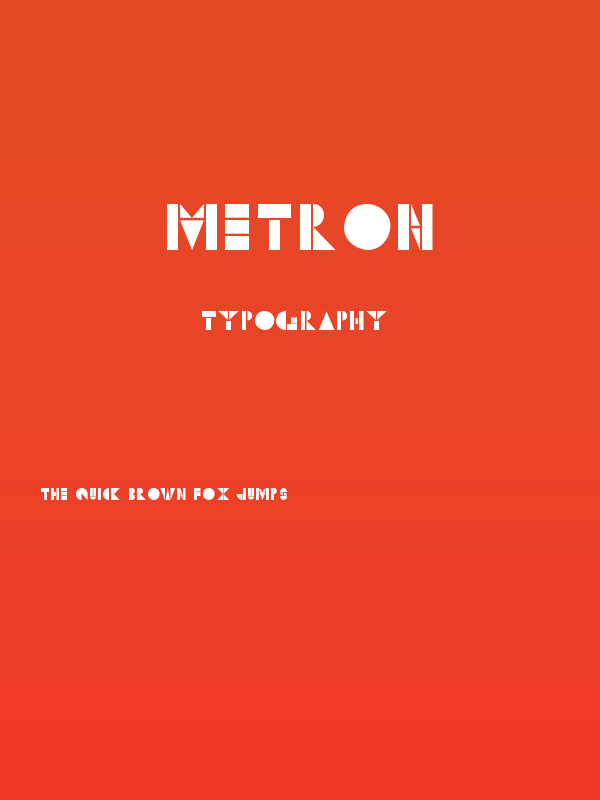 Metron Poster
