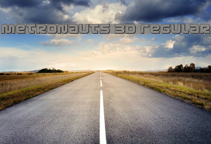 Metronauts 3D Regular Example 2