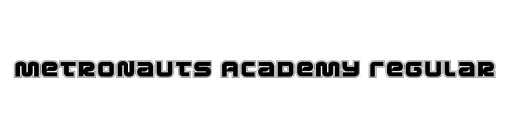 Metronauts Academy Regular  Frei Schriftart Herunterladen