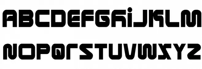 Metronauts Condensed Fonte MAIÚSCULAS