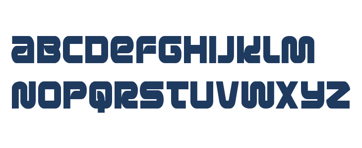 Metronauts Condensed Lowercase
