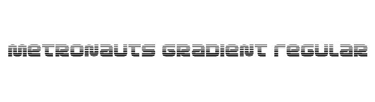 Metronauts Gradient Regular  नि: शुल्क फ़ॉन्ट्स डाउनलोड