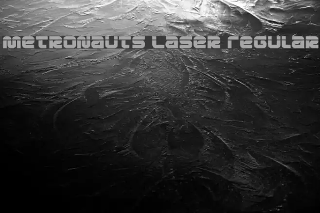 Metronauts Laser Regular Example 1