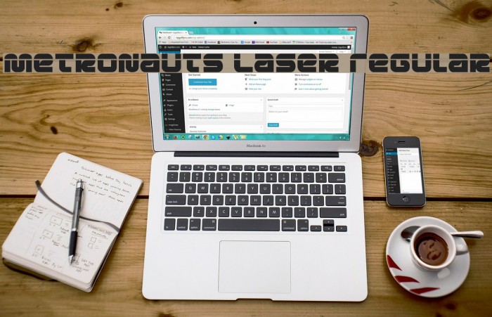 Metronauts Laser Regular Font examples