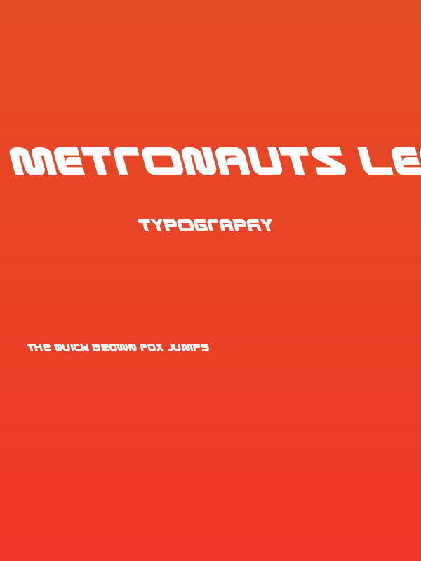 Metronauts Leftalic Poster