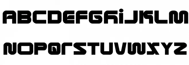 Metronauts Regular Schriftart Groß