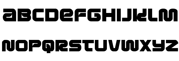 Metronauts Regular Font LOWERCASE